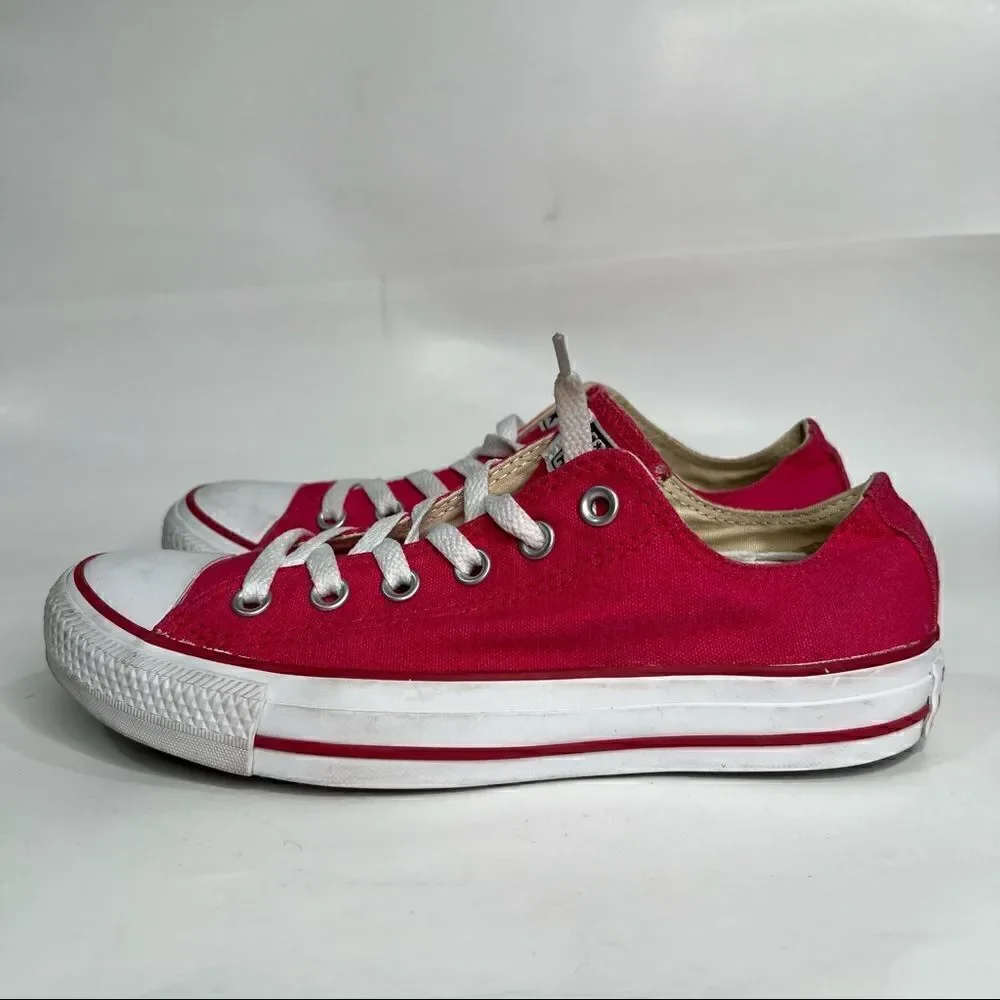 Converse All Star Pink and White Sneakers